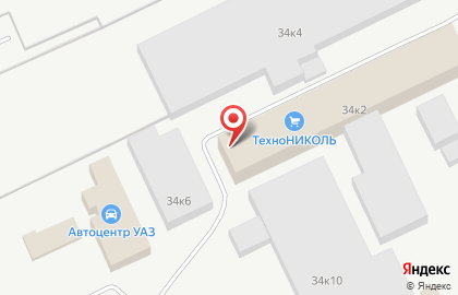 Магазин ТехноНИКОЛЬ на проспекте Машиностроителей на карте