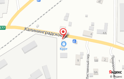 Магазин БалтАгроС на Калининградском шоссе на карте