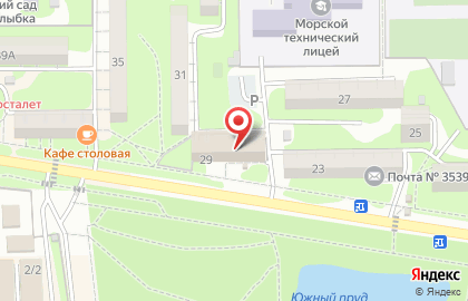 Общественная организация Независимый центр защиты прав потребителей на улице Героев Десантников на карте