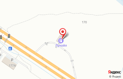 СТО Лукойл в Красноармейском районе на карте