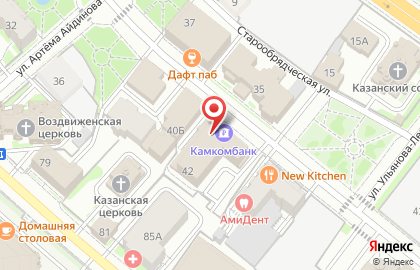 Камский коммерческий банк на Петербургской улице на карте