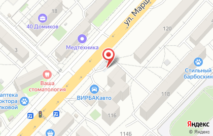 Автомойка Руслан в Краснооктябрьском районе на карте