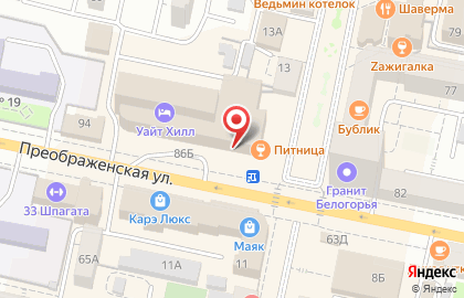 Магазин бытовой химии и косметики Ассорти идей на Преображенской улице на карте