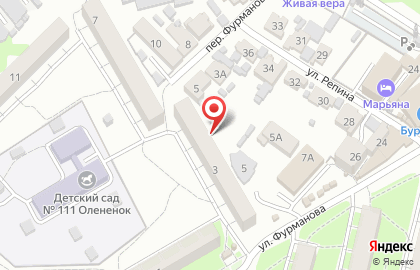 STOPка на улице Фурманова на карте