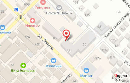 ООО Азовская швейная фабрика №13 на карте