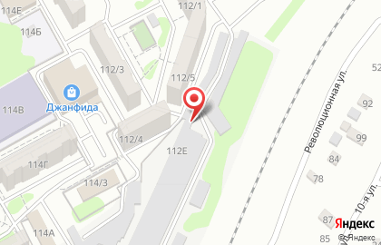 Гаражный кооператив Автолюбитель на Таганрогской улице на карте