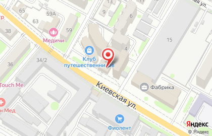 Кадастровый центр на Киевской улице на карте