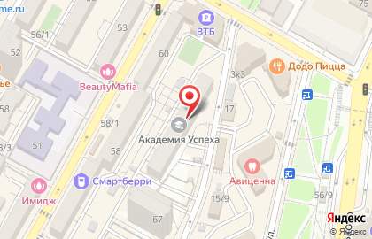 Академия успеха на карте