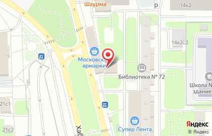Магазин хлебобулочных изделий на Хабаровской, 12/23 к2 на карте