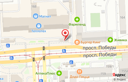 Салон сотовой связи МТС в Калининском районе на карте