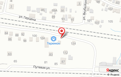 Гостиница для животных Теремок в Ростове-на-Дону на карте