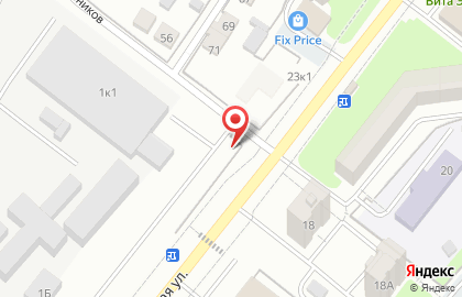 Автостоянка на Бисертской, 1с/1 на карте