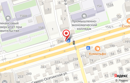 Кафе быстрого питания на проспекте Али-Гаджи Акушинского на карте