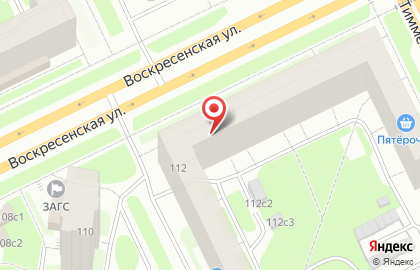 Магазин МультиМир на Воскресенской улице на карте