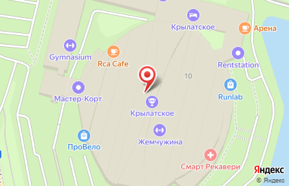 ВсеСтулья.ру на Крылатской улице на карте