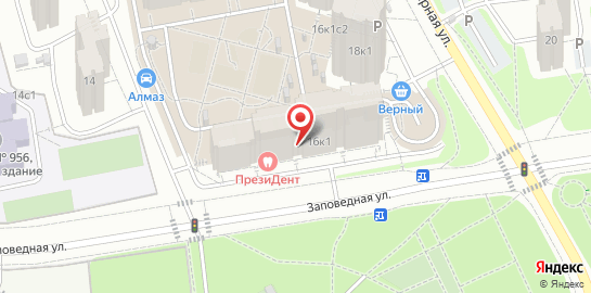 Стоматология ПрезиДЕНТ в Свиблово на карте