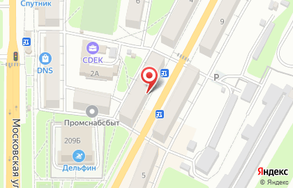 Магазин зоотоваров Ленивый Кот на карте