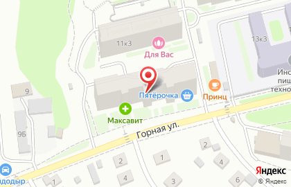 Магазин Мозаика на Горной улице на карте