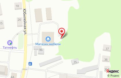 Магазин у дома Бристоль на Юбилейной улице на карте