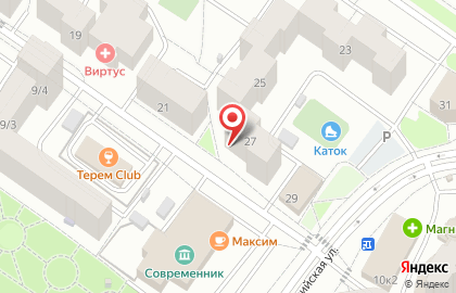 Парикмахерская в Тюмени на карте