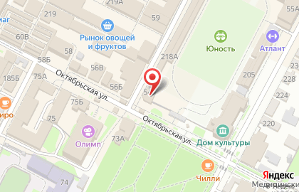 Ломбард 585*Золотой на Октябрьской улице на карте