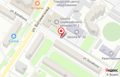 ЗАО Спасские ворота-М на улице Балябина на карте