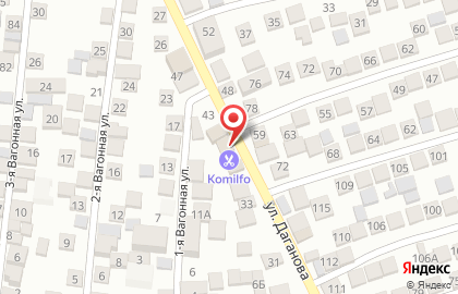 Komilfo в Кировском районе на карте