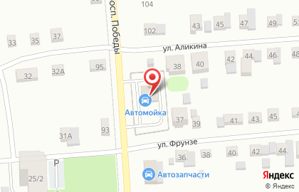 Автомойка в Перми на карте