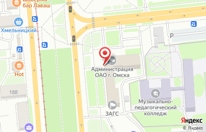 Банкомат СберБанк в Омске на карте