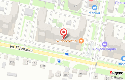 Элит Дизайн на улице Пушкина на карте