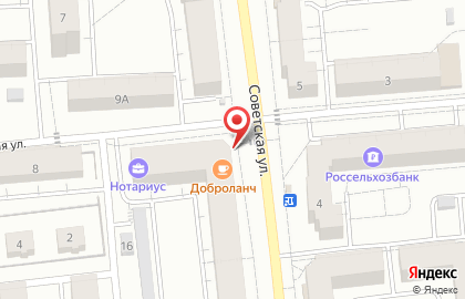 Магазин Птица на Советской улице на карте