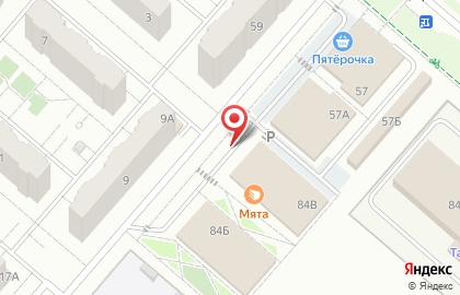 Автостоянка в Казани на карте