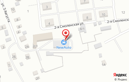 Центр кузовного ремонта NewAvto на карте