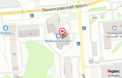 Магазин Мир Сантехники на Ленинградском проспекте на карте
