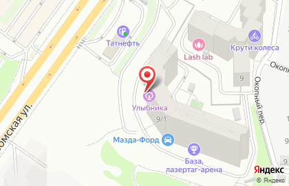 Торговая компания Ратора в Октябрьском районе на карте