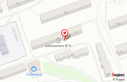 Библиотека в Красноярске на карте