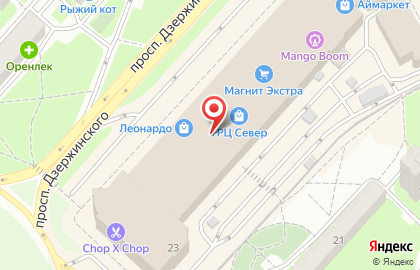 Сервисный центр Заряд на проспекте Дзержинского на карте