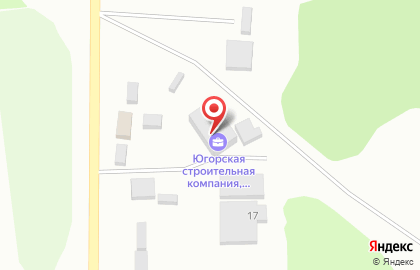 Югорская строительная компания, филиал в г. Усинске на карте