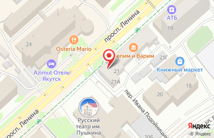 GMT-Якутск на карте