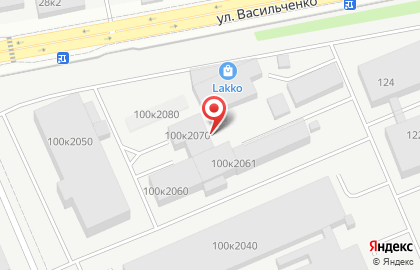 Фабрика красок Lakko на карте