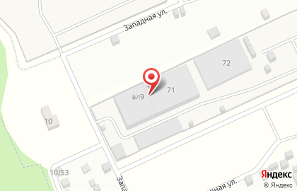 Торговая компания Ref Com на Западной улице на карте