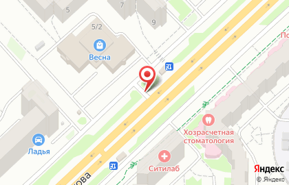 Бистро Мясноff на улице Маршала Жукова на карте