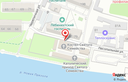 Католический приход Святого Семейства на карте