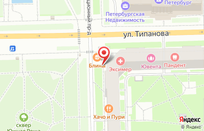 Киоск по продаже орехов и сухофруктов в Московском районе на карте