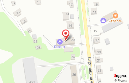 Ателье Натали на Стрелецкой улице на карте