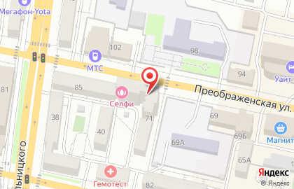 КБ Адмиралтейский на Преображенской улице на карте