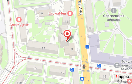 Парикмахерская Красотка в Ленинском районе на карте