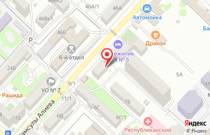 Медицинский центр Здоровье на Алиева на карте