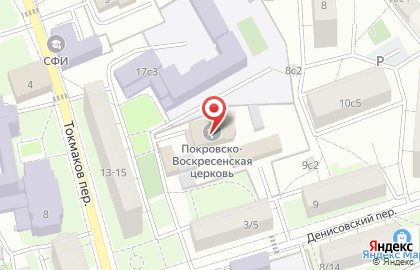 Храм Воскресения Христова и Покрова Пресвятой Богородицы на карте