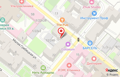 Барьер-Санкт-Петербург на Пионерской улице на карте